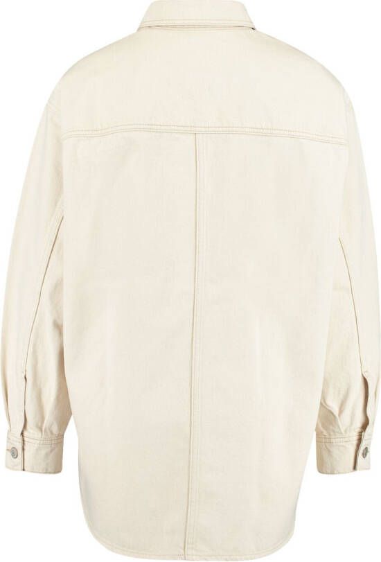 America Today Banu oversized overshirt van denim