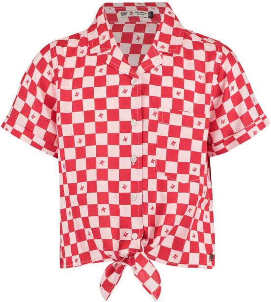 America Today Meisjes Blouse Brooke Jr Rood