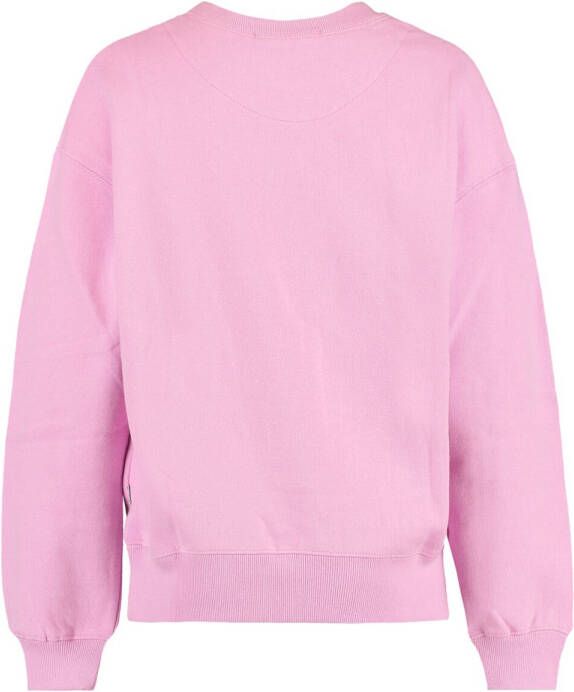 America Today Junior sweater Scarlett met tekst lila