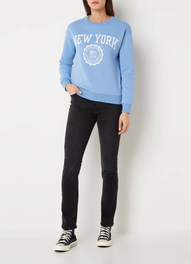America Today Dames Sweater Sandy Blauw