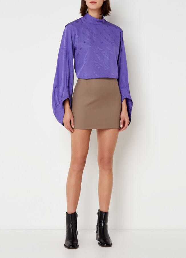 Gestuz Jacqlin tuniek met jacquard dessin