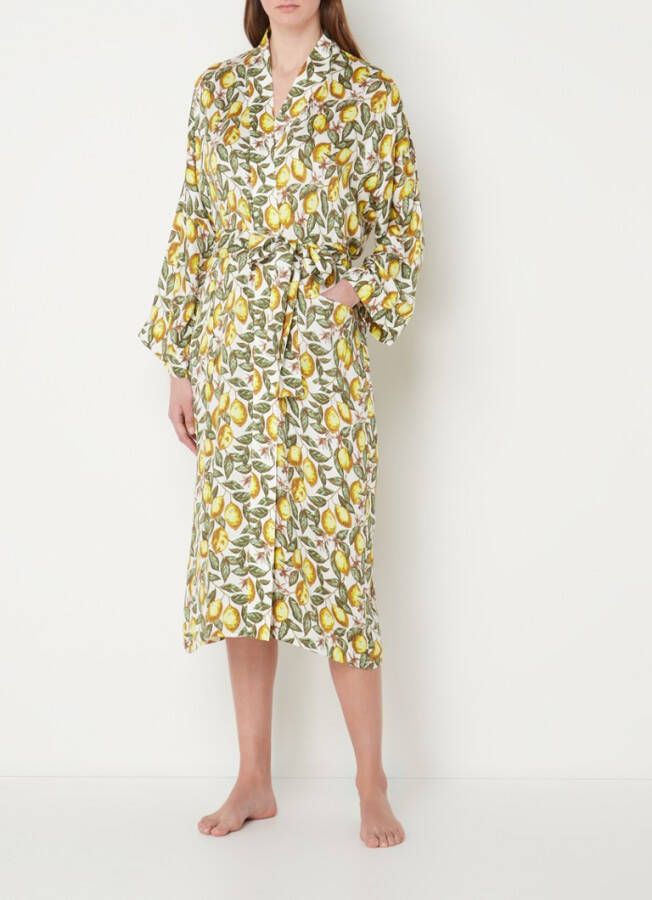 Marlies Dekkers mambo kimono | amalfi lemon print