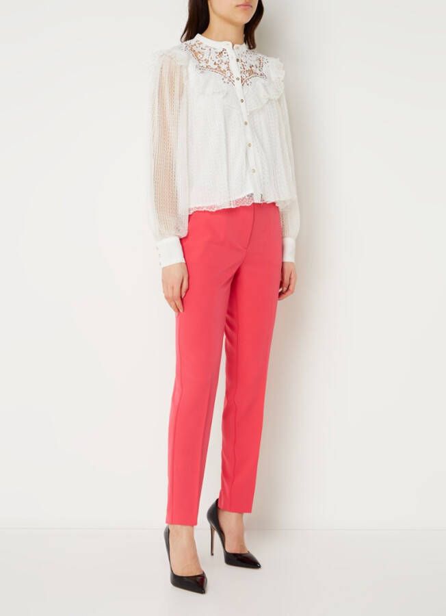 Nikkie Blouse Love Kate Moss N6 800 2302 Star White , Wit, Dames