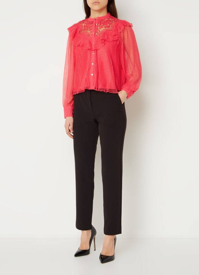 Nikkie Blouse Love Kate Moss N6 800 2302 Fuchsia , Roze, Dames