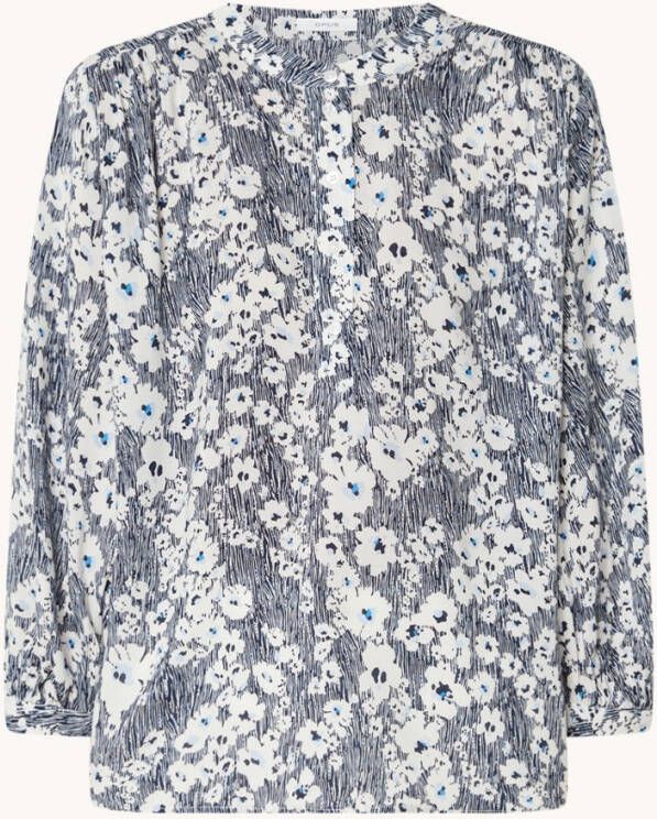 Opus Falindo Blouse Lichtblauw Dames