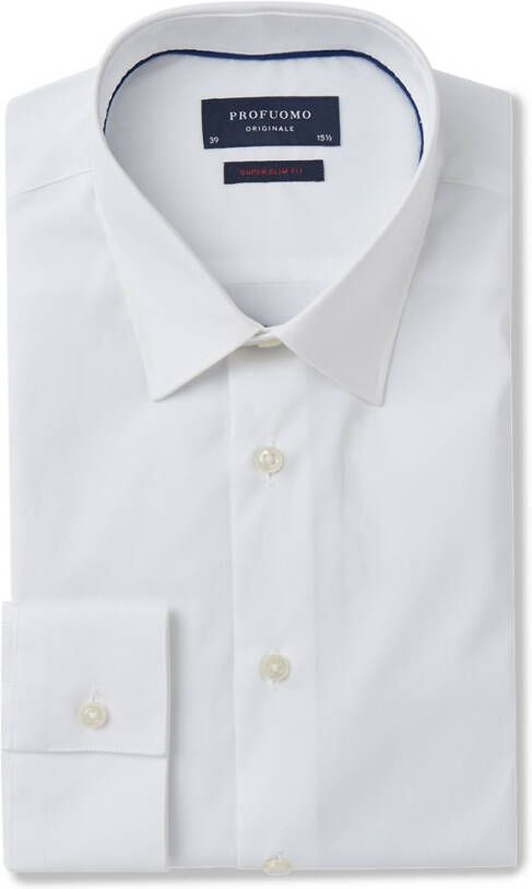 Profuomo Originale Super slim fit stretch Heren Overhemd