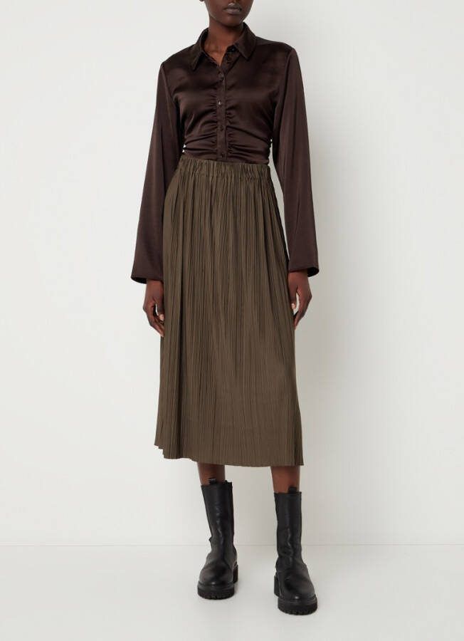 SAMSØ, E SAMSØ, E Jolina blouse met plooidetail