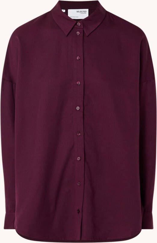 Selected Femme Slfsanni blouse van lyocell