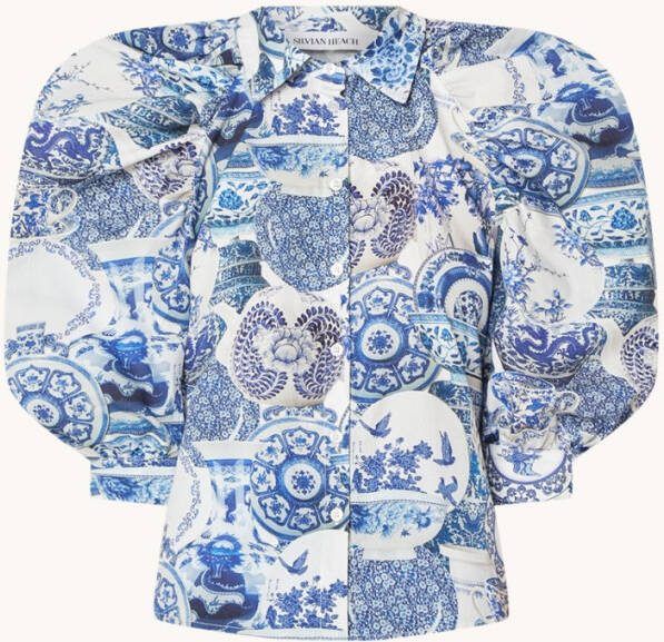 Silvian Heach Longsleeve shirts Blauw Dames