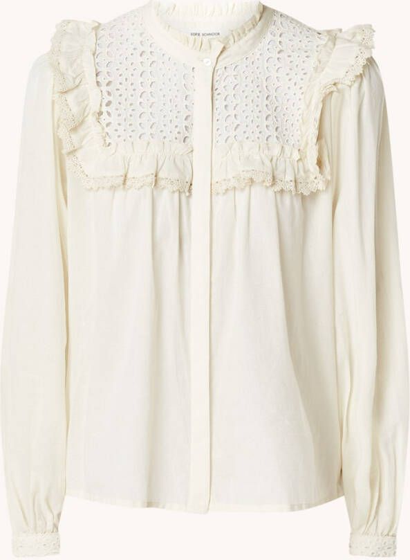 Sofie Schnoor Longsleeve shirts Wit Dames