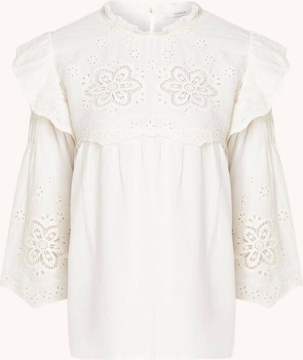 Summum Woman Tuniek met borduring en opengewerkt dessin