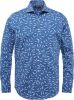Vanguard Blauwe Casual Overhemd Long Sleeve Shirt Branches Print On Fine Jersey online kopen