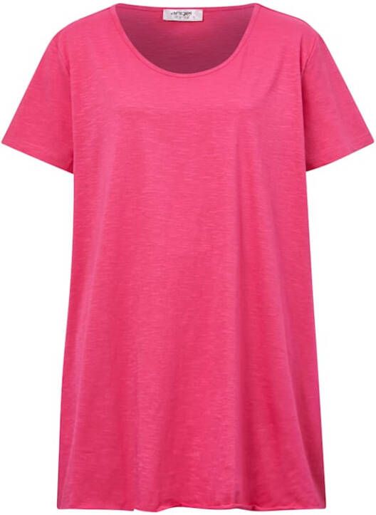 Angel of Style Longshirt met langere achterkant Pink