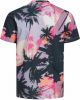 JACK & JONES JUNIOR T shirt JCOSTAYCAY met all over print paars/zwart/roze online kopen