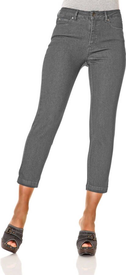 'Buik weg' jeans in grey denim van heine