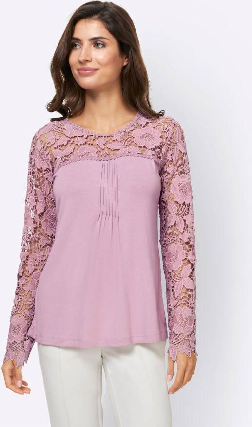 ASHLEY BROOKE by Heine Shirt met lange mouwen Shirt(1 delig )