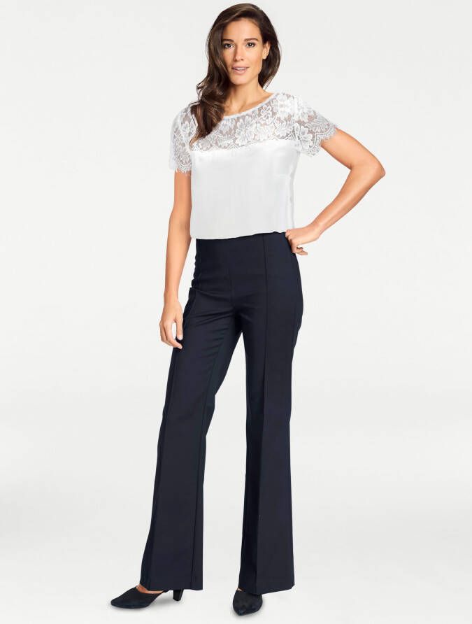 ASHLEY BROOKE by heine Zijden blouse