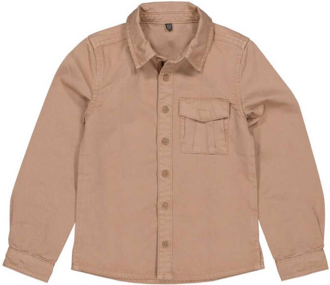 Quapi ! Jongens Blouse Lange Mouw -- Zand Katoen