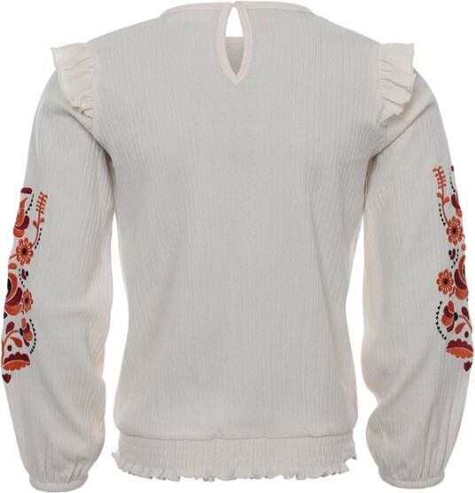 Looxs Revolution Viscose wijde jurk bloem dessin voor meisjes in de kleur