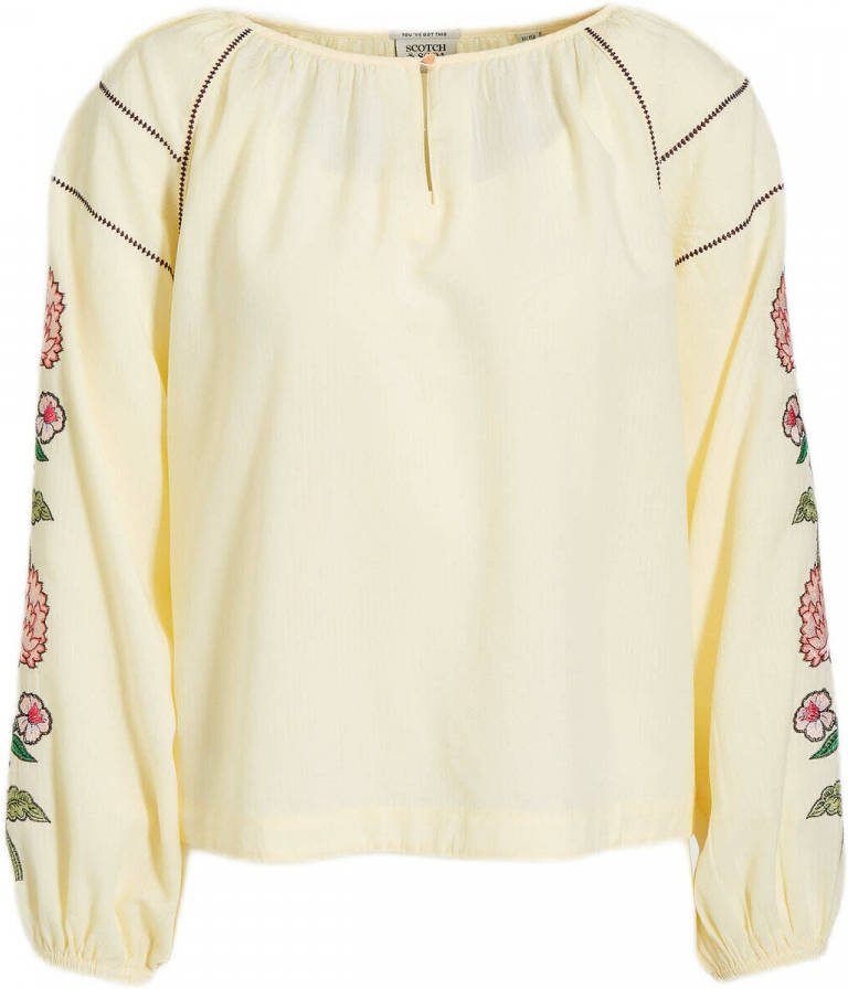 Scotch & Soda Ecru Blouse 168227 22 fwgm d53