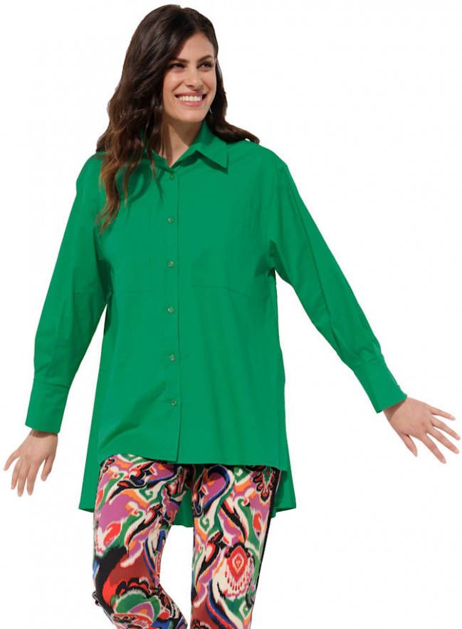 AMY VERMONT Blouse in modieus, casual model Groen