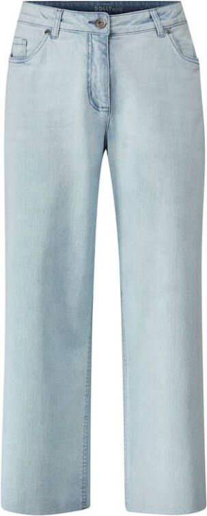 Angel of Style Jeansculotte in 5 pocketmodel Blue bleached