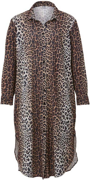 Angel of Style Lange blouse Beige/Zwart