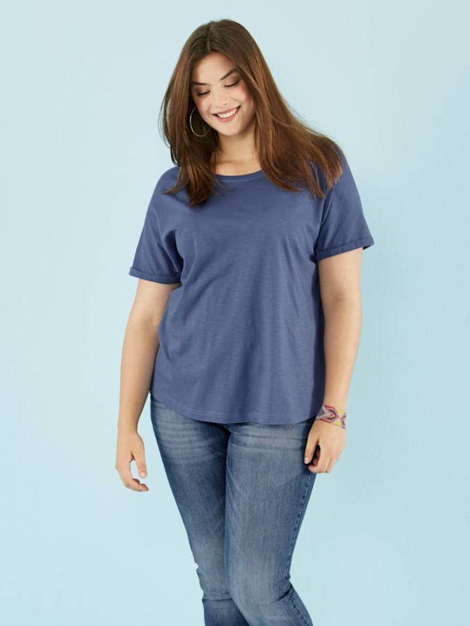 Angel of Style Shirt Jeansblauw
