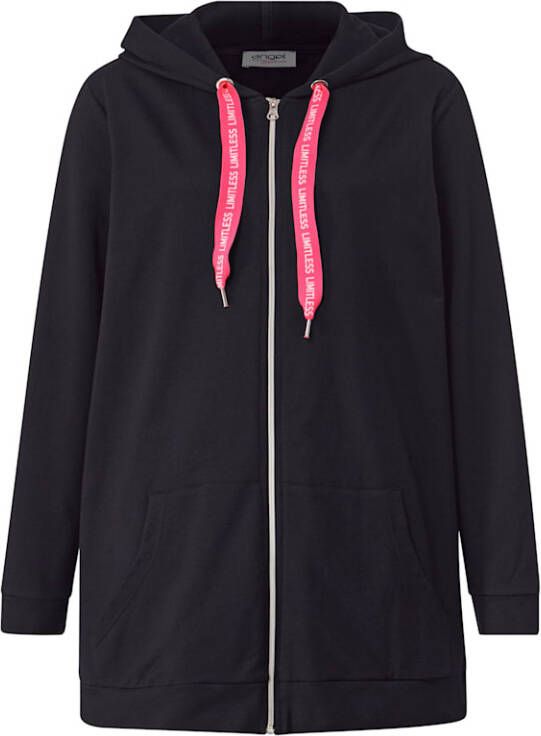 Angel of Style Sweatvest Zwart/Pink