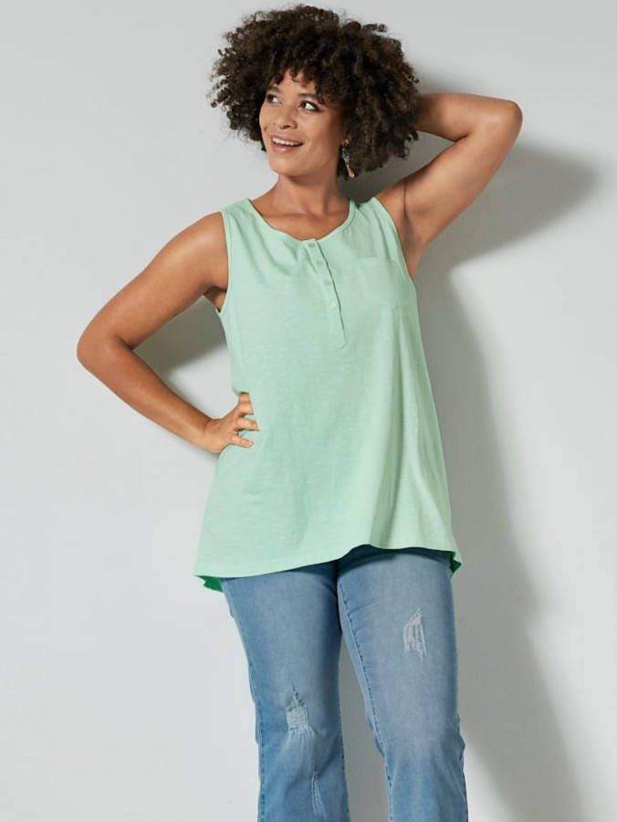 Angel of Style Topje Jadegroen