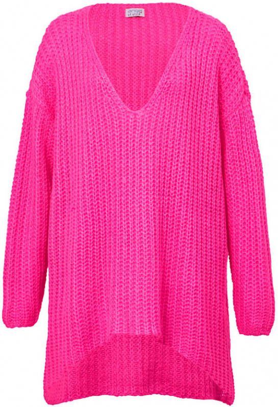 Angel of Style Trui van grofgebreid materiaal Pink