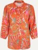 Geisha blouse coral/pink combi 33192 20/220 , Oranje, Dames online kopen