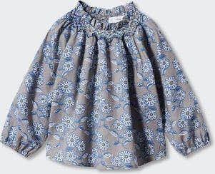 MANGO BABY Blouse met bloemetjesprint