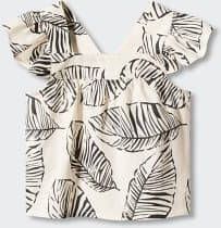 MANGO BABY Blouse met print