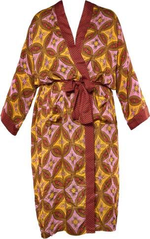 Marlies Dekkers Florana Kimono | Red Clay And Soft Pink