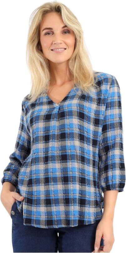 2-Biz Blouse & shirt 2 Biz, Blauw, Dames