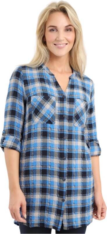 2-Biz 2 Biz Longsleeve shirts Blauw Dames