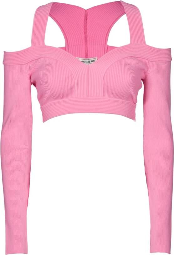 alexander mcqueen Blouses Roze Dames