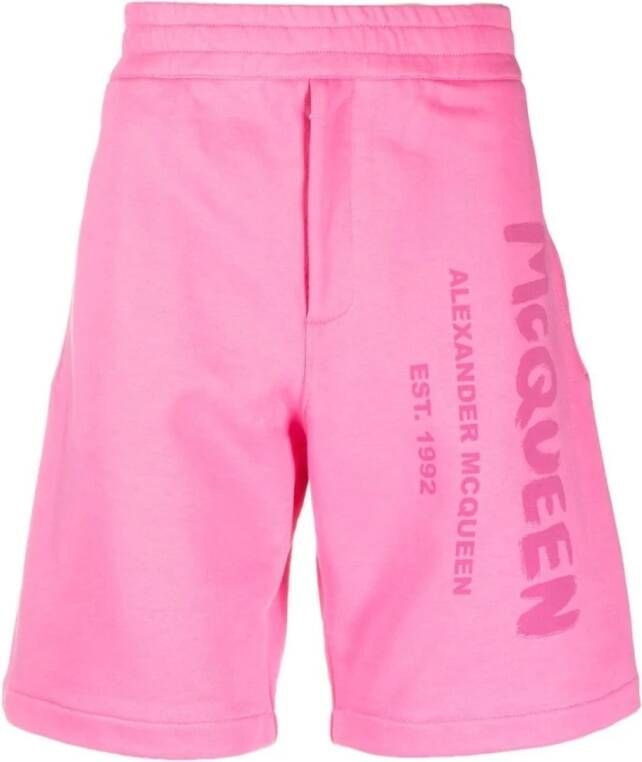 alexander mcqueen Korte Broeken Roze Heren