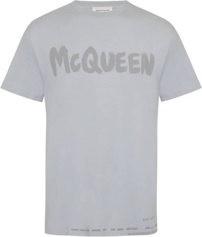 alexander mcqueen T shirts and Polos Grey , Grijs, Heren