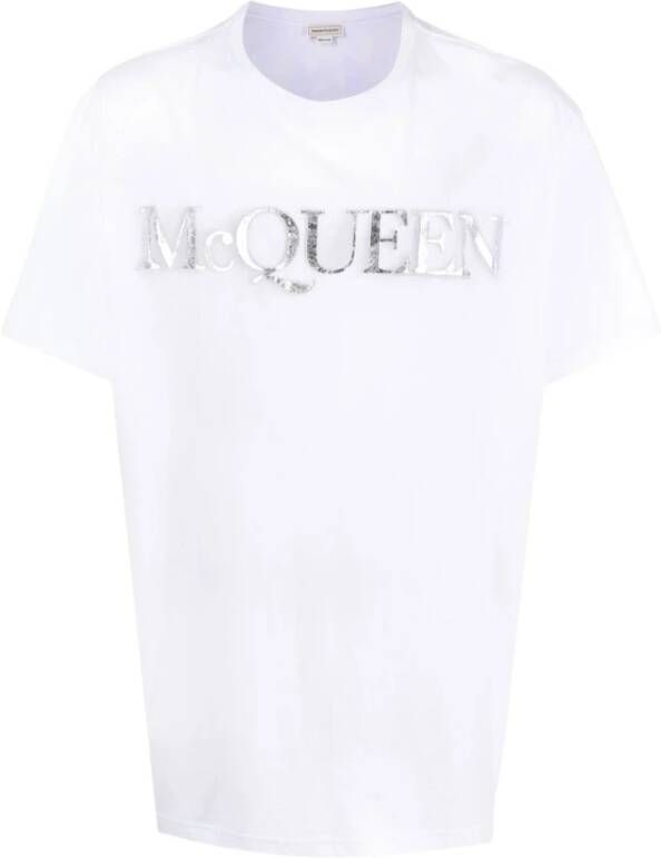 alexander mcqueen T shirts and Polos White , Wit, Heren