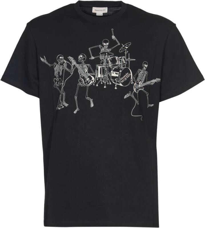 alexander mcqueen T shirts and Polos , Zwart, Heren
