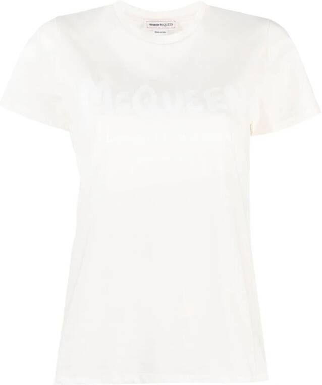 alexander mcqueen T shirts and Polos , Wit, Dames
