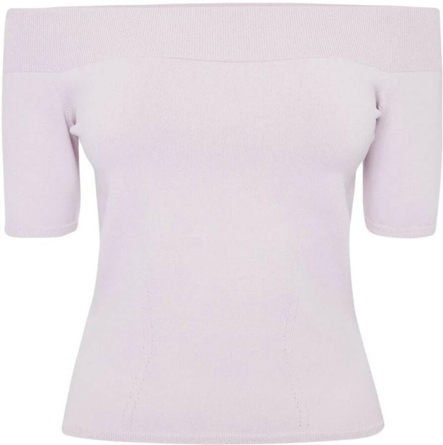 alexander mcqueen Top en viscose , Roze, Dames