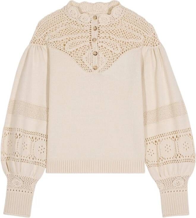 BA&SH Gebreide kleding , Beige, Dames