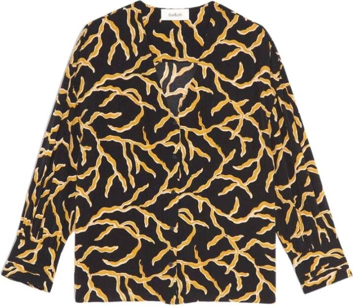 BA&SH Clea blouse , Zwart, Dames