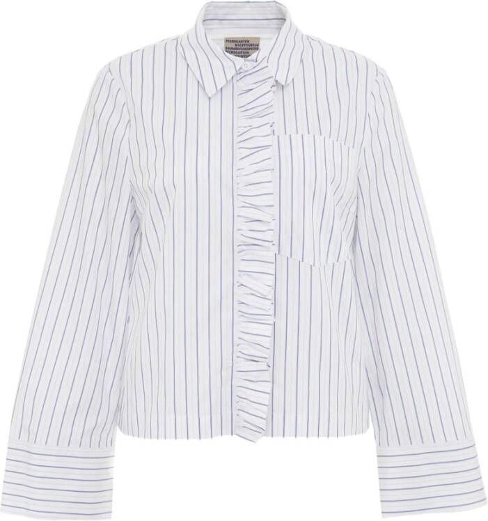 BAUM UND PFERDGARTEN Women Clothing Shirts White Noos , Wit, Dames