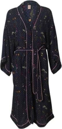 Becksöndergaard Kimono Champ de Fleur Liberté , Blauw, Dames