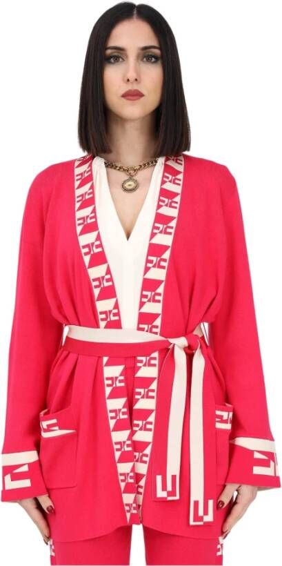 Elisabetta Franchi Kimono's Paars Dames