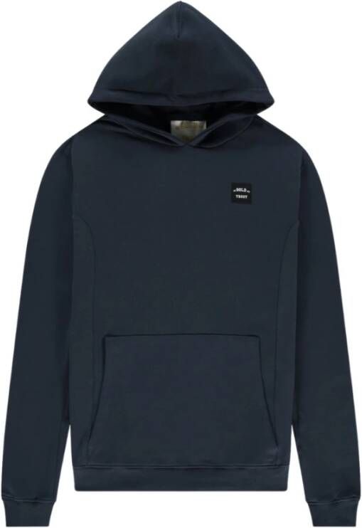 In Gold We Trust Sweatshirts hoodies , Blauw, Heren